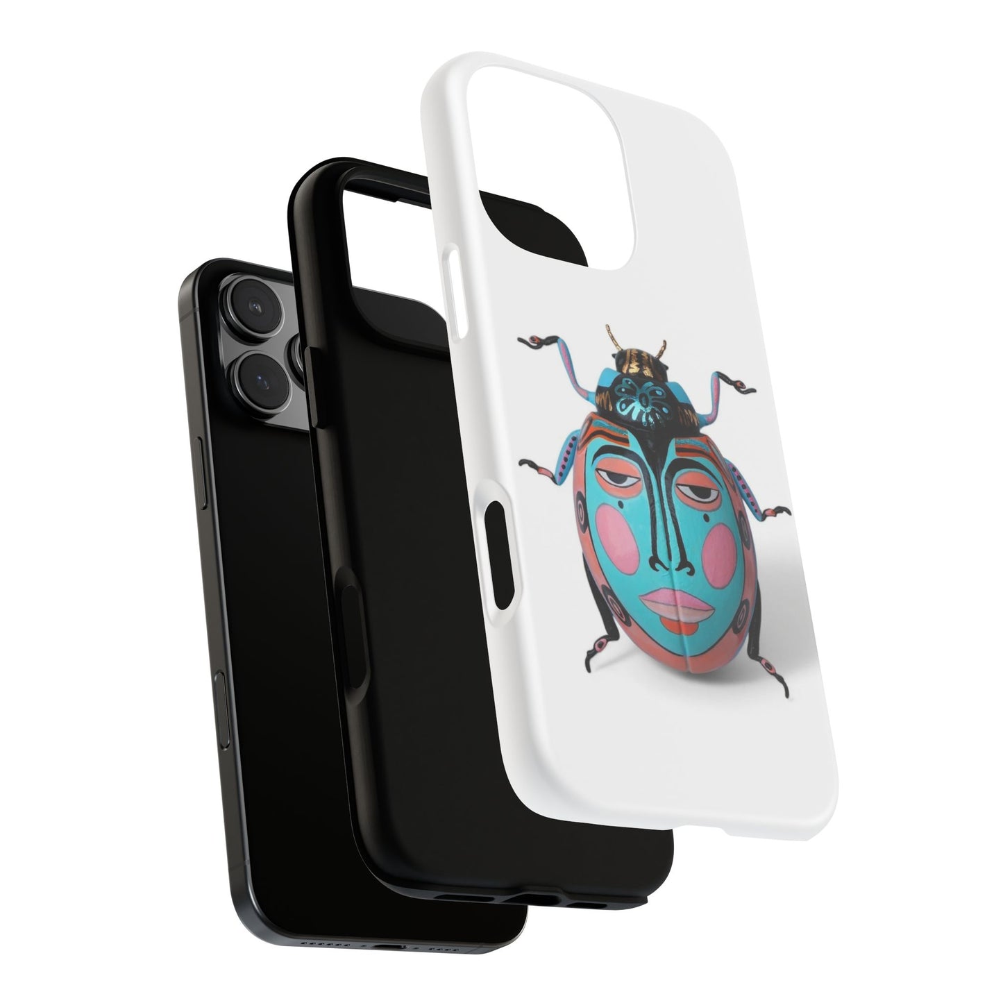 Tough iPhone 16 Pro Max Cases - Artistic Insect Phone Case, Unique Phone Accessory, Gift for Nature Lovers, Trendy Mobile Cover, Birthday Present