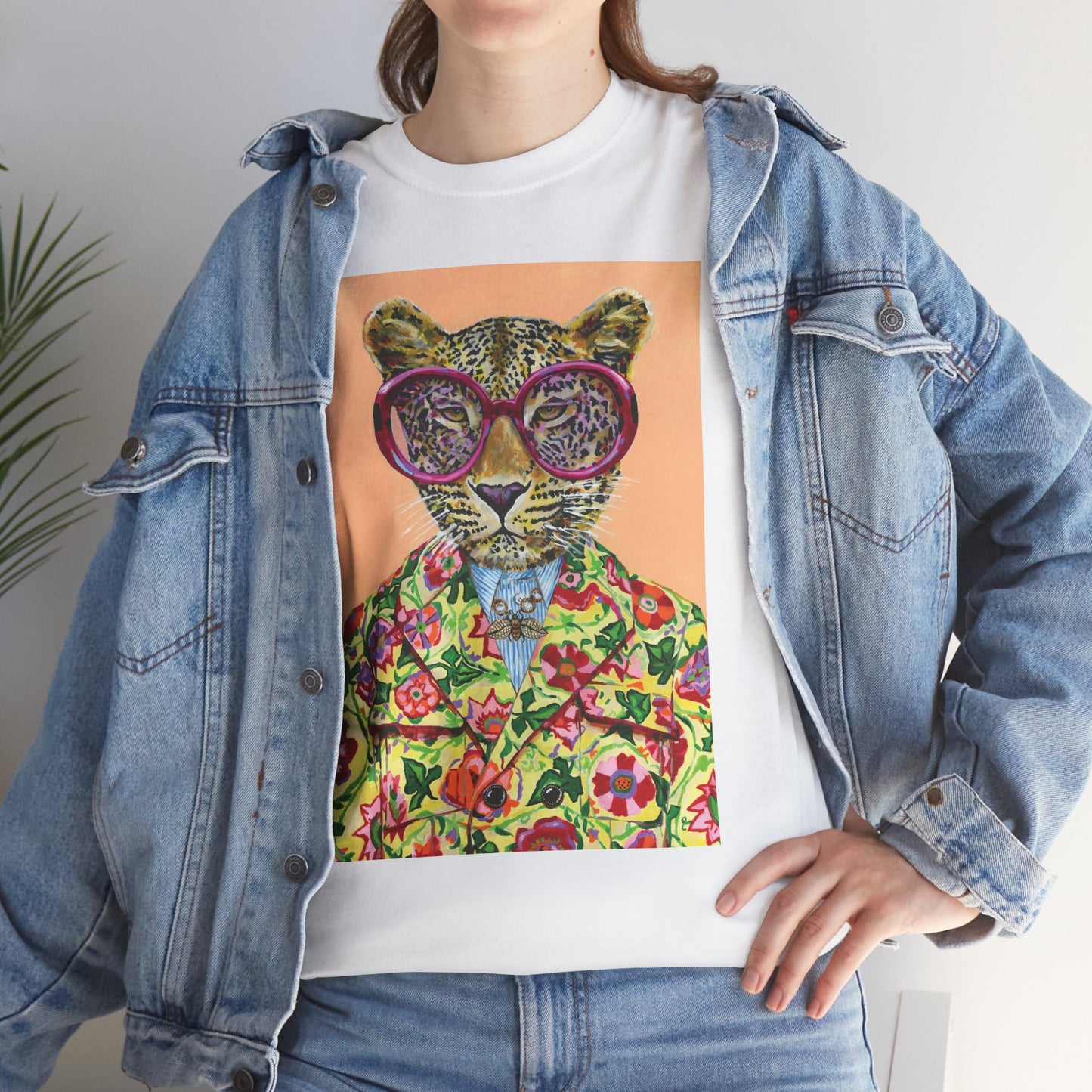 Vibrant Animal Tee, Unisex Graphic Shirt, Trendy Cotton Top, Fun Casual Wear, Gift for Animal Lovers, Summer Fashion