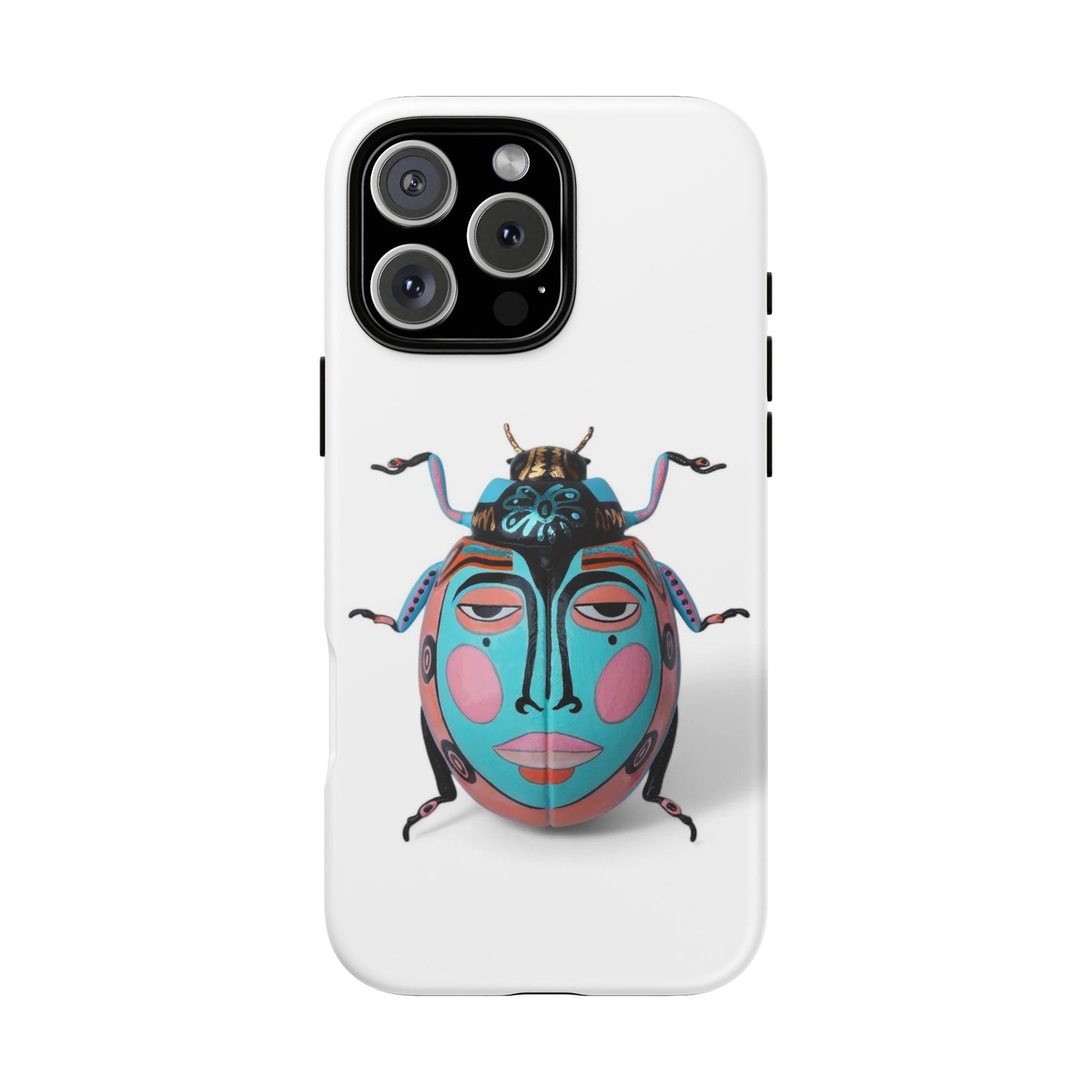 Tough iPhone 16 Pro Max Cases - Artistic Insect Phone Case, Unique Phone Accessory, Gift for Nature Lovers, Trendy Mobile Cover, Birthday Present