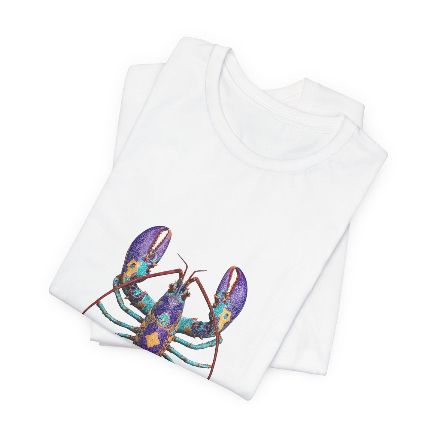 Lobster Graphic Tee | Unisex Jersey Short Sleeve Shirt, Beachwear, Seafood Lover Gift, Summer Casual, Lobster Lover Apparel
