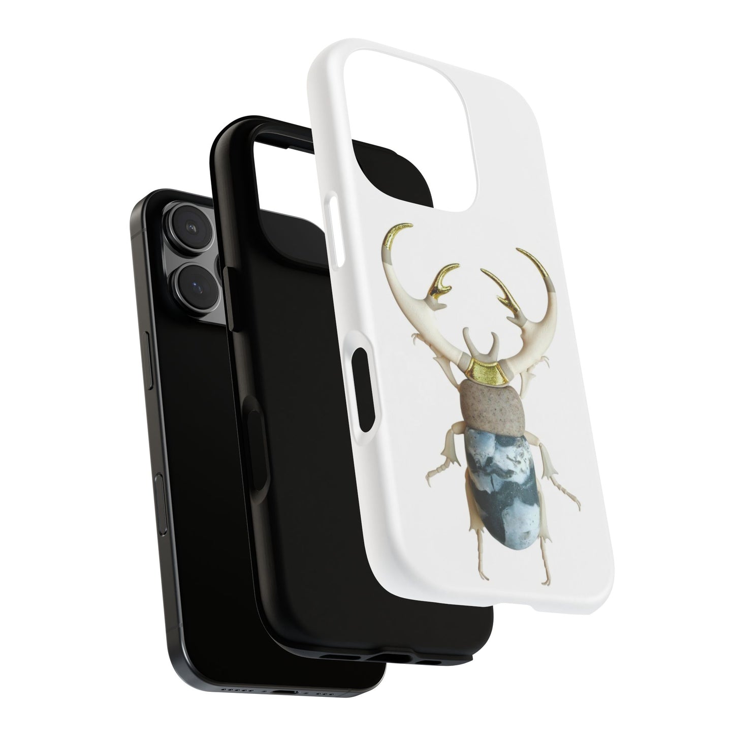 Unique Beetle Phone Case, Tough Nature-Inspired Phone Cover, Insect Lover Gift, Eco-Friendly Accessory, Perfect for All Occasions