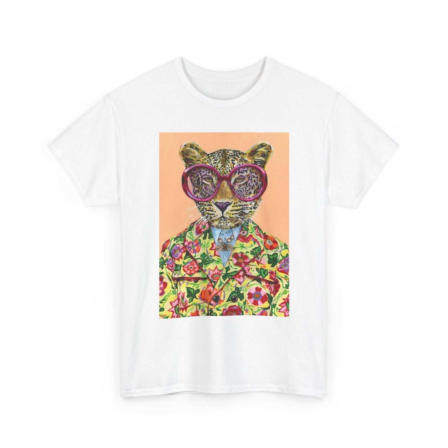 Vibrant Animal Tee, Unisex Graphic Shirt, Trendy Cotton Top, Fun Casual Wear, Gift for Animal Lovers, Summer Fashion