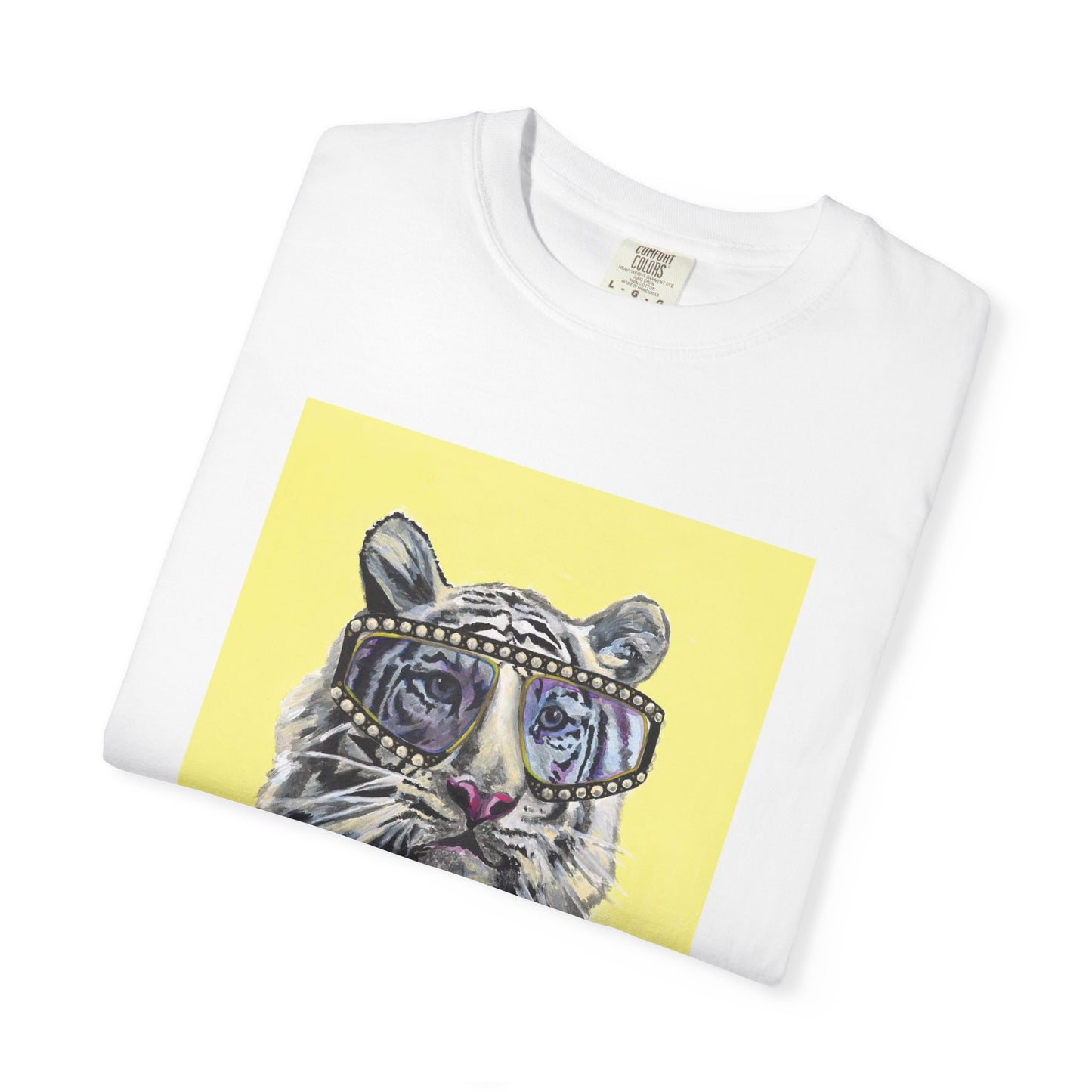 Cool Cat Unisex T-Shirt, Fun Gift for Cat Lovers, Vintage Style Tee, Graphic Animal T-Shirt, Perfect for Casual Wear