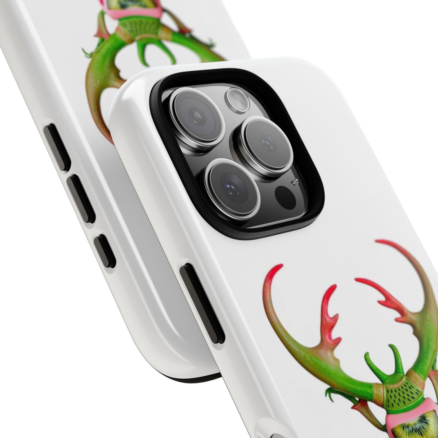 Stylish iPhone 16 Pro Case featuring Vibrant Beetle Design, Tough Cases, Eco-Friendly, Unique Gift, Trendy Accessories, Insect Art