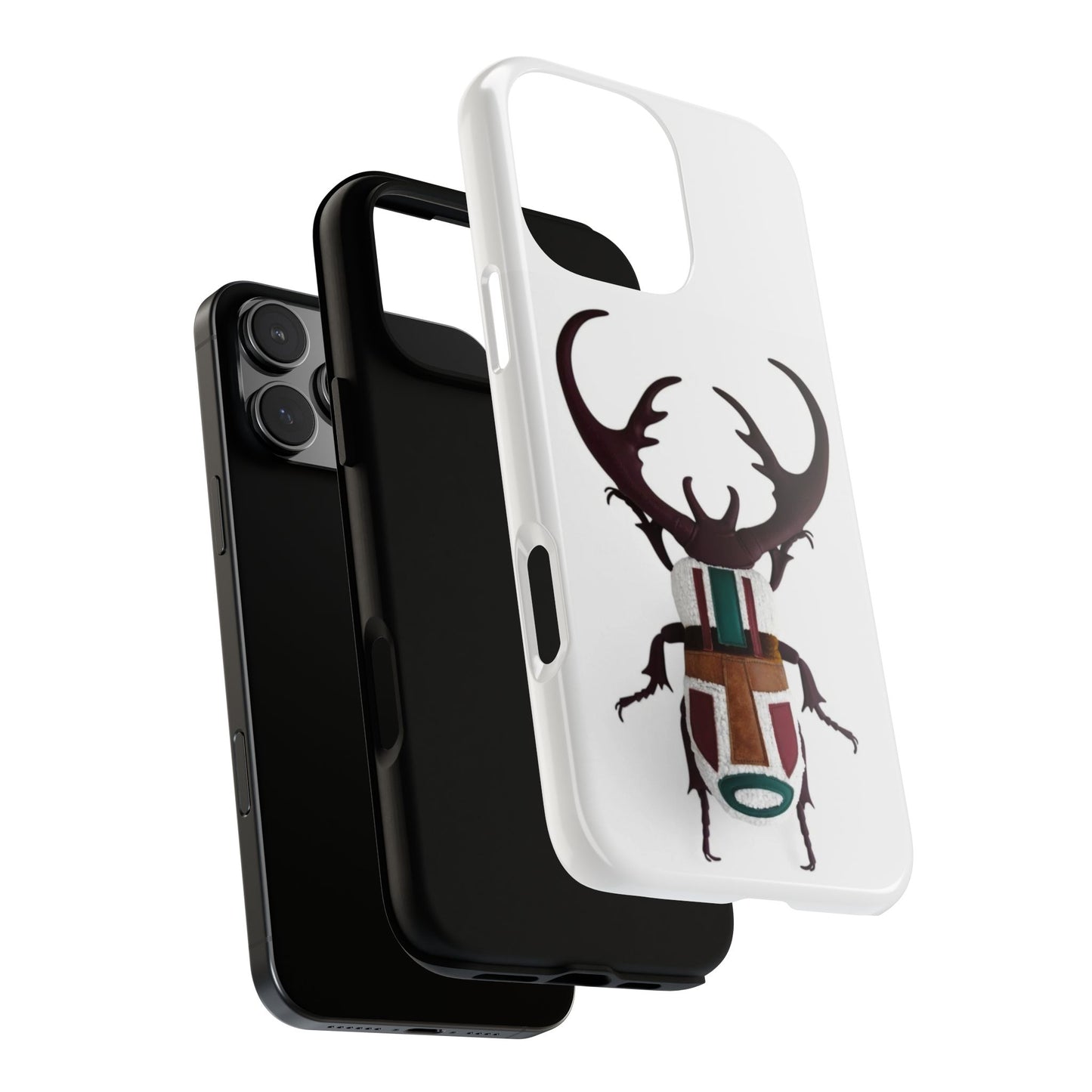 Vintage Beetle iPhone 16 Pro Max Case, Insect Lover Gift, Tough Cases, Nature Accessories, Unique Phone Cover, Cool Gift Idea, Aesthetic Phone Case