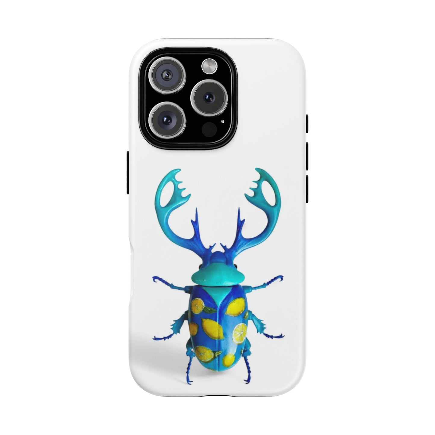Colorful Beetle Phone Case, Tough Cases, Insect Lover Gift, Unique Phone Accessory, Nature-Inspired Design, Eco-Friendly Case