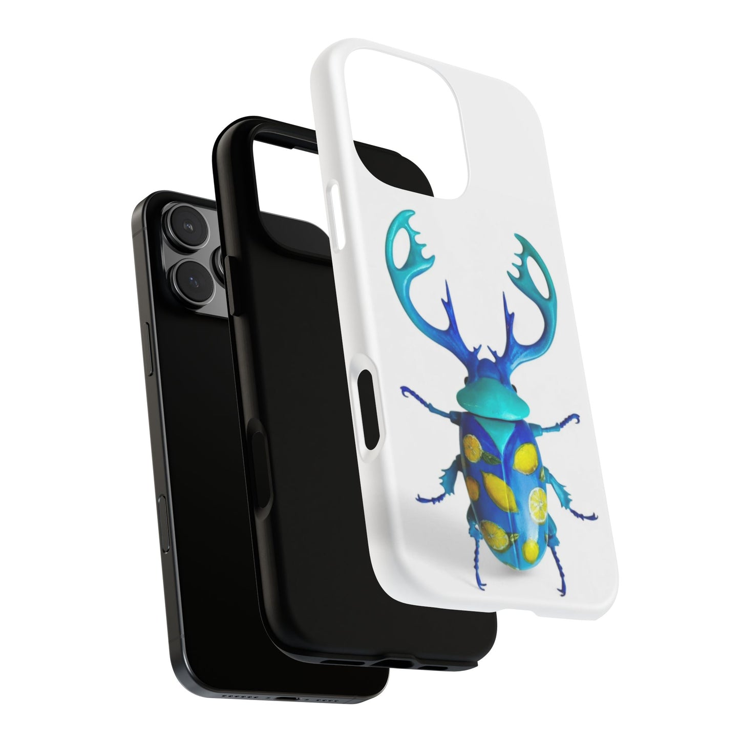 Beetle Phone Case, Tough Phone Cover, Insect Art, Unique Mobile Protector, Gift for Nature Lovers, Eco-Friendly Tech Accessory