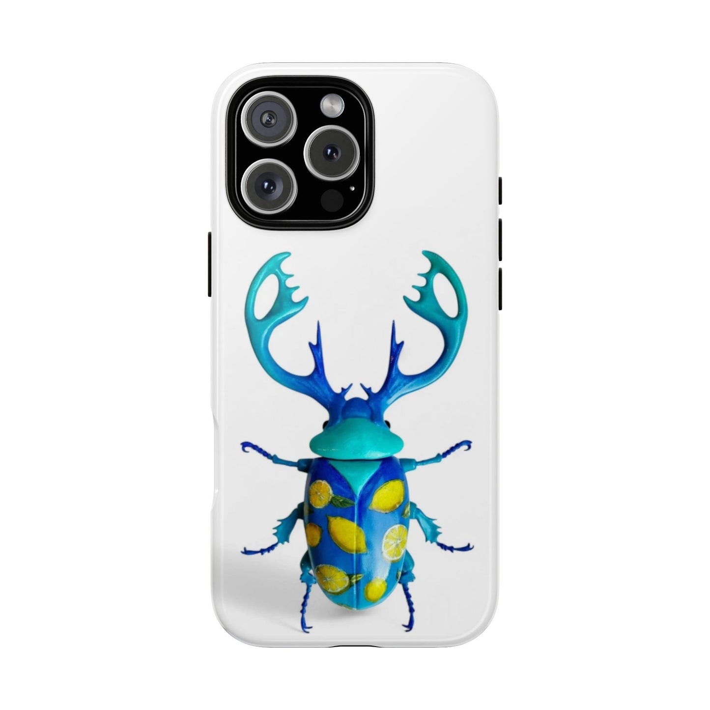 Beetle Phone Case, Tough Phone Cover, Insect Art, Unique Mobile Protector, Gift for Nature Lovers, Eco-Friendly Tech Accessory