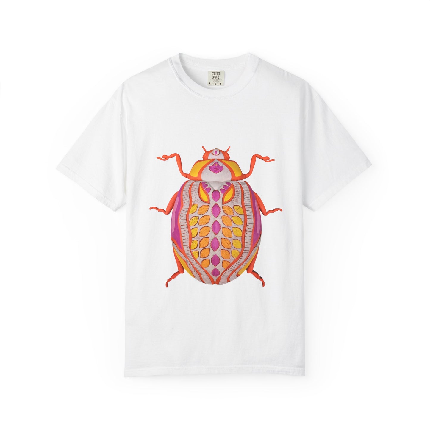 Vibrant Beetle Design T-Shirt | Unisex, Casual Wear, Nature Lovers Gift, Eco-Friendly Fabric, Summer Fashion