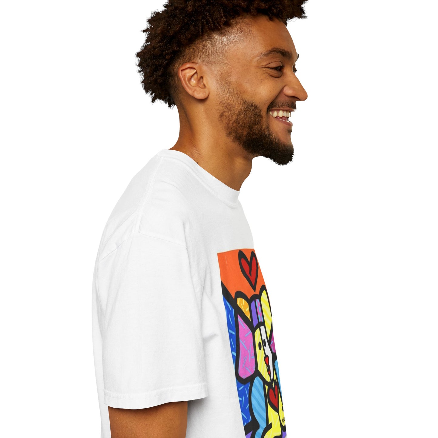 Colorful Dog Art T-shirt, Unisex Graphic Tee, Animal Lover Gift, Fun Summer Shirt, Dog Mom Apparel, Unique Pet Lover Top