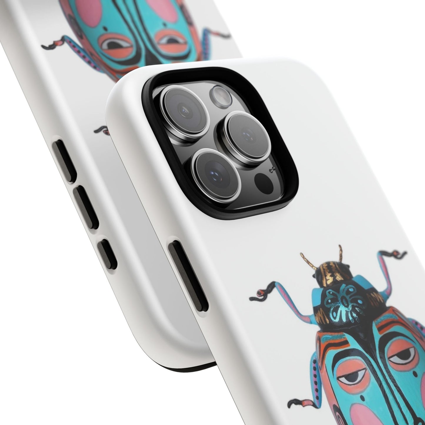 Tough iPhone 16 Pro Max Cases - Artistic Insect Phone Case, Unique Phone Accessory, Gift for Nature Lovers, Trendy Mobile Cover, Birthday Present