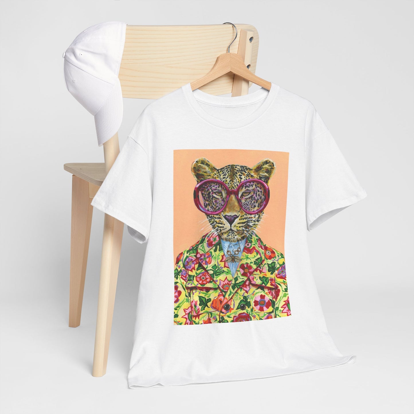 Vibrant Animal Tee, Unisex Graphic Shirt, Trendy Cotton Top, Fun Casual Wear, Gift for Animal Lovers, Summer Fashion