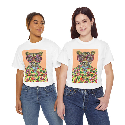 Vibrant Animal Tee, Unisex Graphic Shirt, Trendy Cotton Top, Fun Casual Wear, Gift for Animal Lovers, Summer Fashion