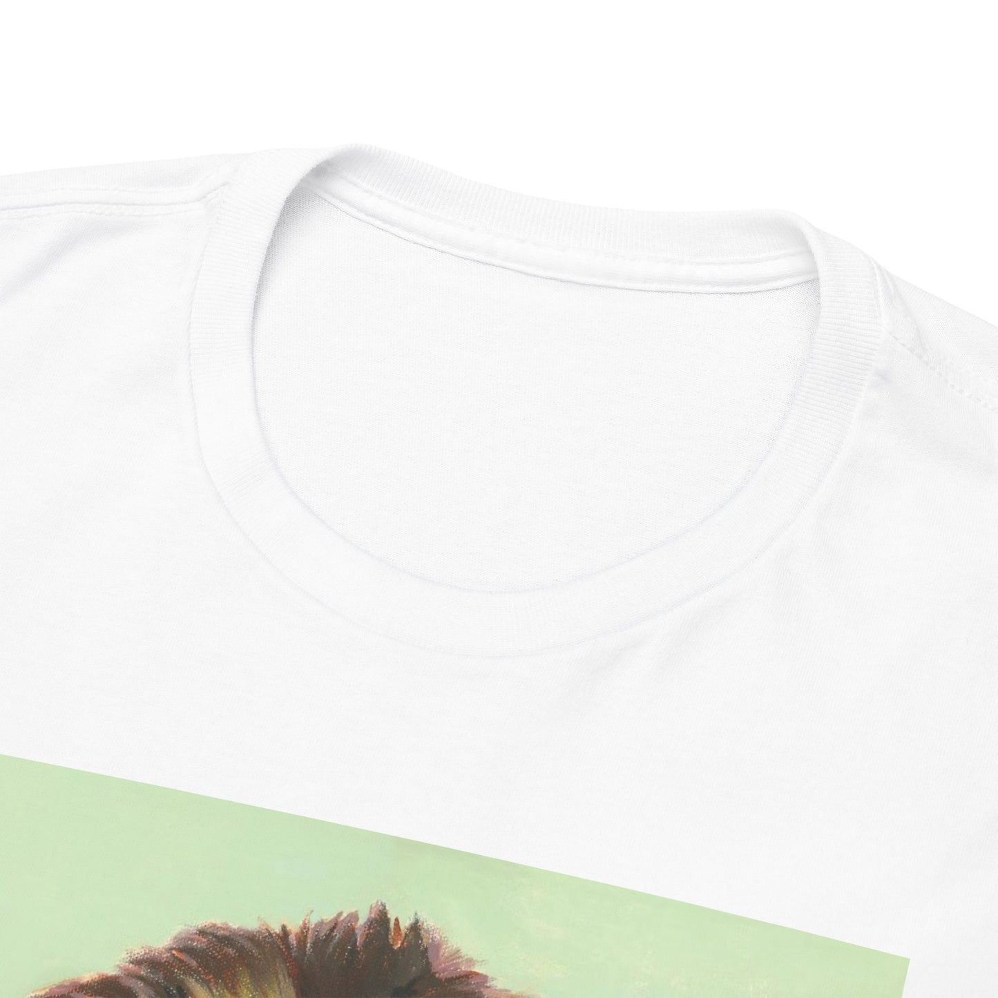Whimsical Lion Graphic Tee, Fun T-Shirt, Animal Lover Gift, Summer Fashion, Unisex Casual Wear, Unique Art Tee