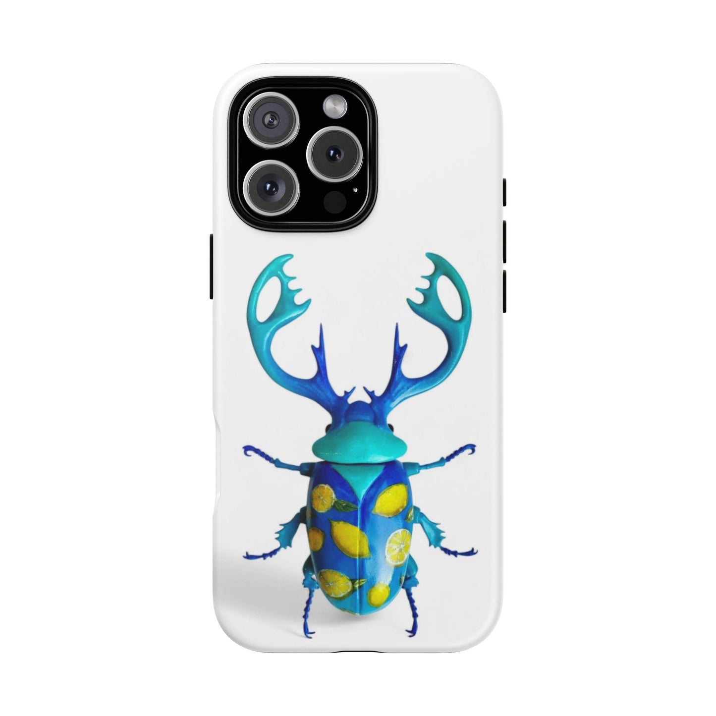 Beetle Phone Case, Tough Phone Cover, Insect Art, Unique Mobile Protector, Gift for Nature Lovers, Eco-Friendly Tech Accessory