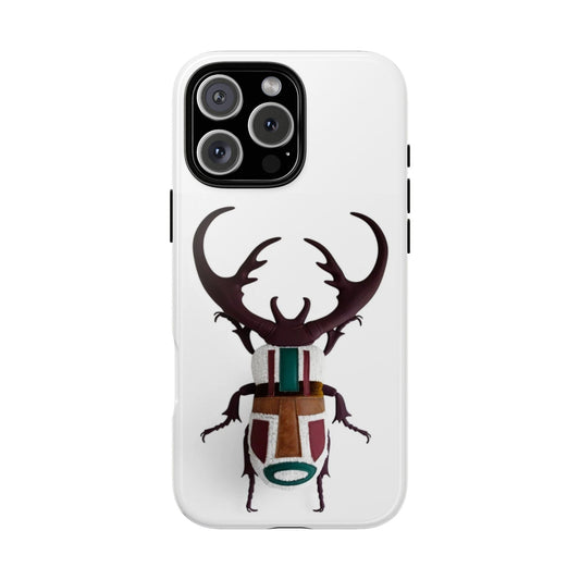 Vintage Beetle iPhone 16 Pro Max Case, Insect Lover Gift, Tough Cases, Nature Accessories, Unique Phone Cover, Cool Gift Idea, Aesthetic Phone Case