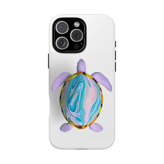 Vibrant Turtle iPhone 16 Pro Max Phone Case, Tough Cases, Ocean-Inspired Accessories, Eco-Friendly Phone Cover, Gifts for Ocean Lovers, Marine Life Case
