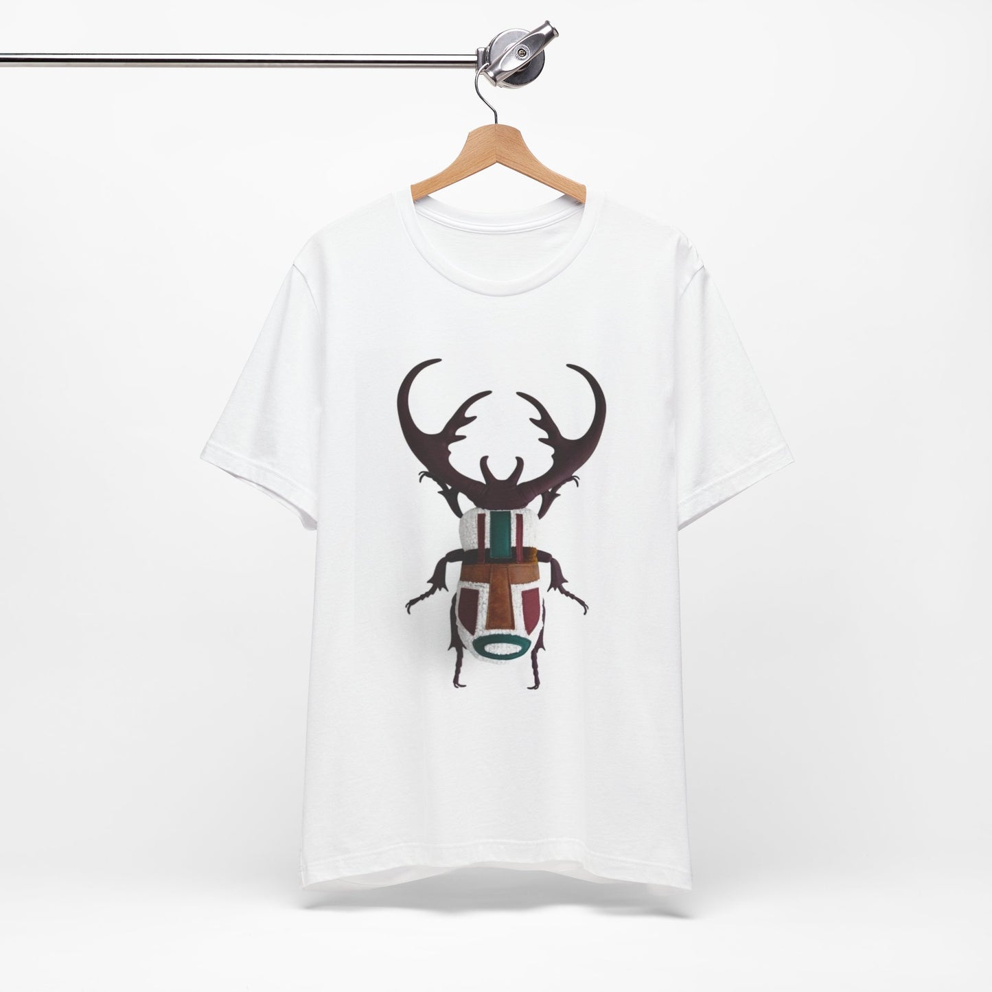 Whimsical Beetle Graphic Tee, Nature Lover's Shirt, Insect Design T-Shirt, Unique Gift for Entomologists, Casual Wear, Birthday Gift