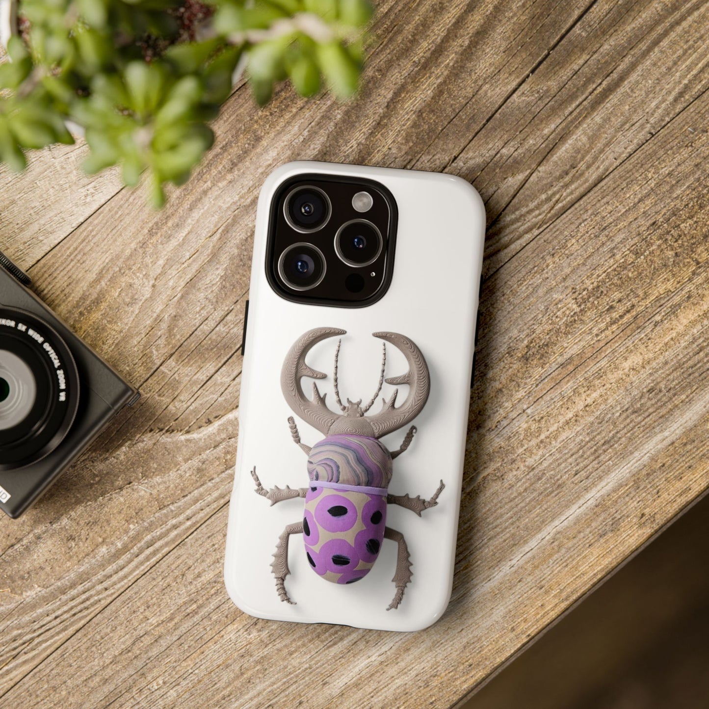 Stylish Phone Case featuring Purple Beetle Design - Tough Cases, Insect Lover Gift, Unique Phone Cover, Bug-Inspired Accessory, Nature [...]