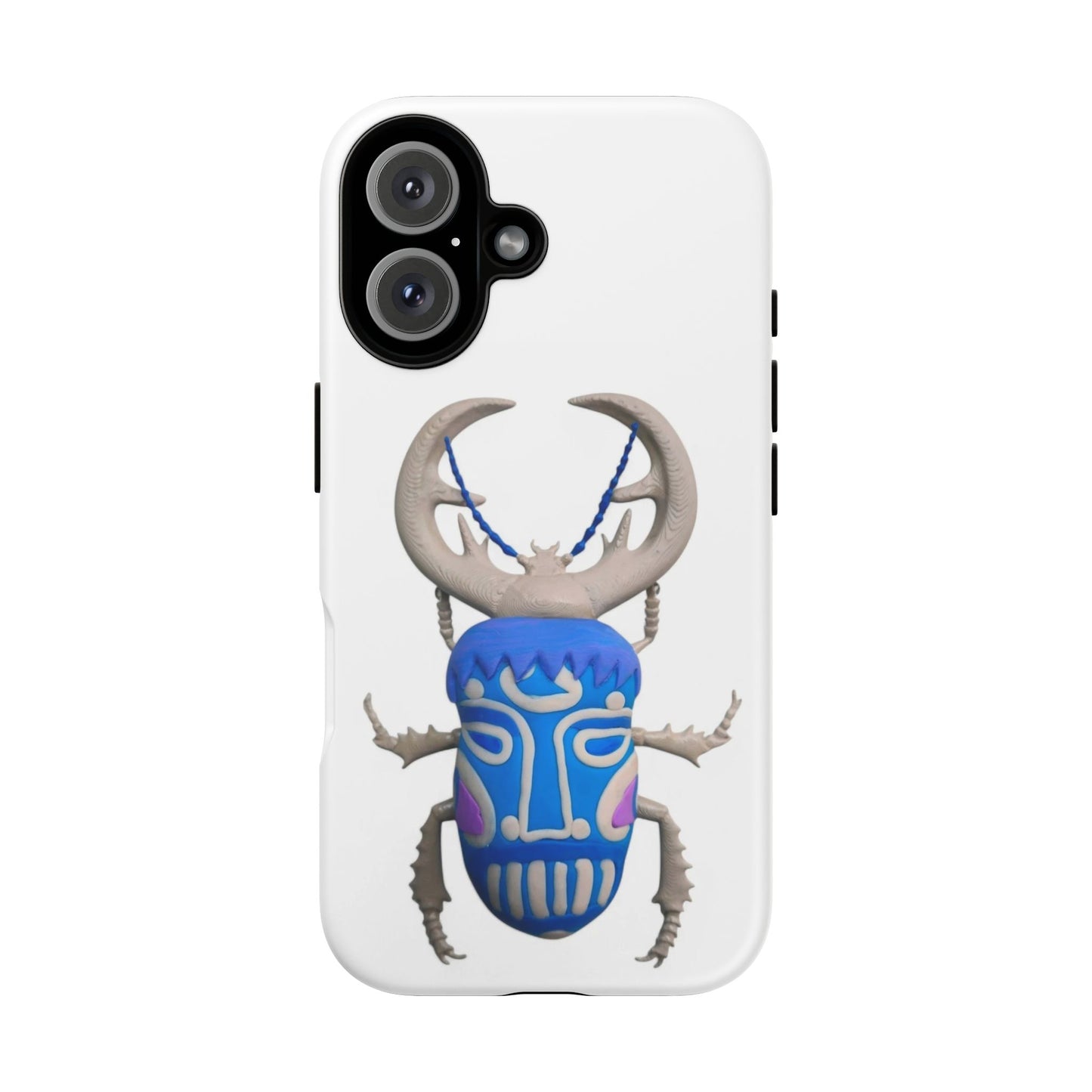 Colorful Beetle iPhone 16 Case with Unique Design, Trendy Phone Accessory, Gifting Idea, Eco-Friendly Case, Perfect for Bug Lovers, Unique [...]