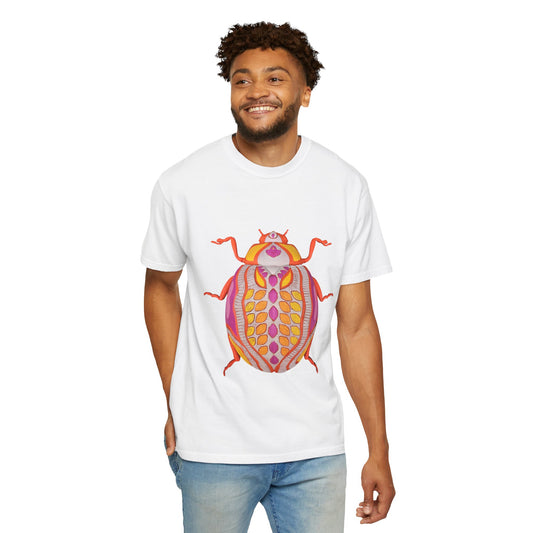 Vibrant Beetle Design T-Shirt | Unisex, Casual Wear, Nature Lovers Gift, Eco-Friendly Fabric, Summer Fashion