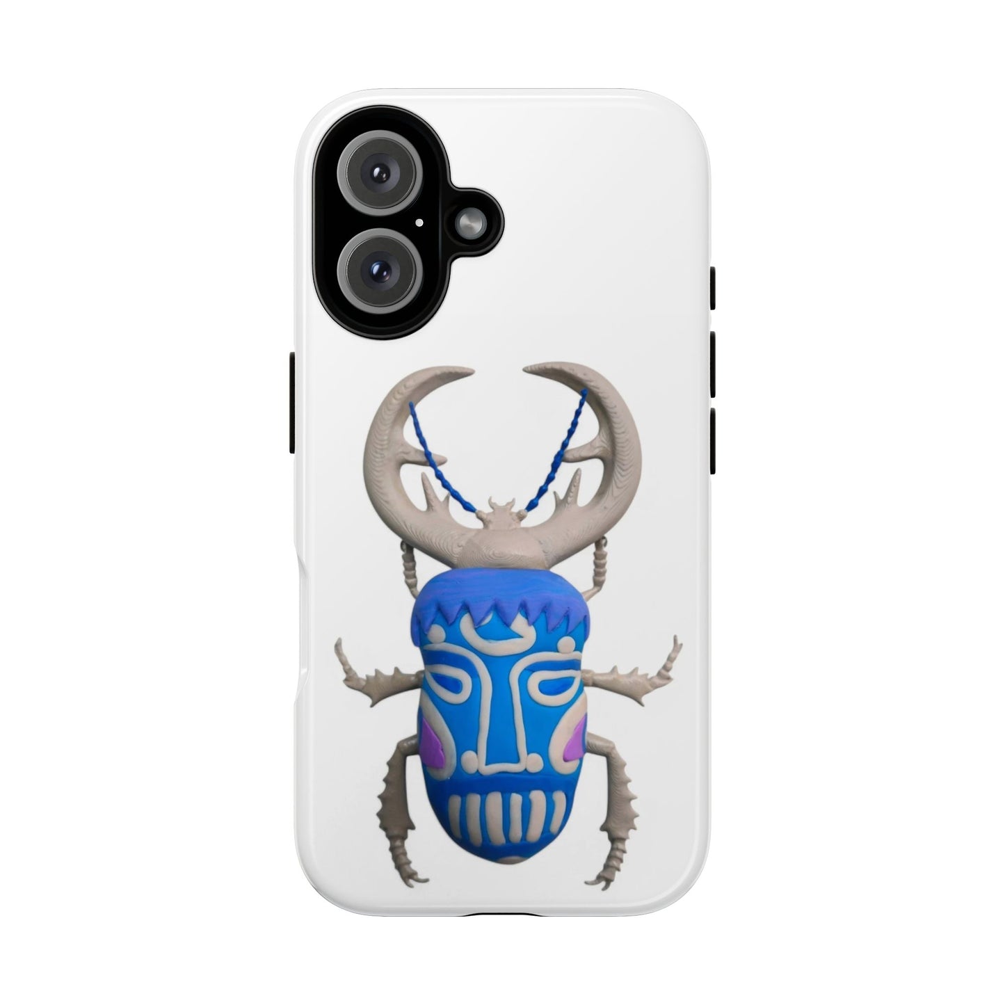 Colorful Beetle iPhone 16 Case with Unique Design, Trendy Phone Accessory, Gifting Idea, Eco-Friendly Case, Perfect for Bug Lovers, Unique [...]