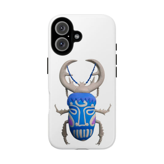 Colorful Beetle iPhone 16 Case with Unique Design, Trendy Phone Accessory, Gifting Idea, Eco-Friendly Case, Perfect for Bug Lovers, Unique [...]