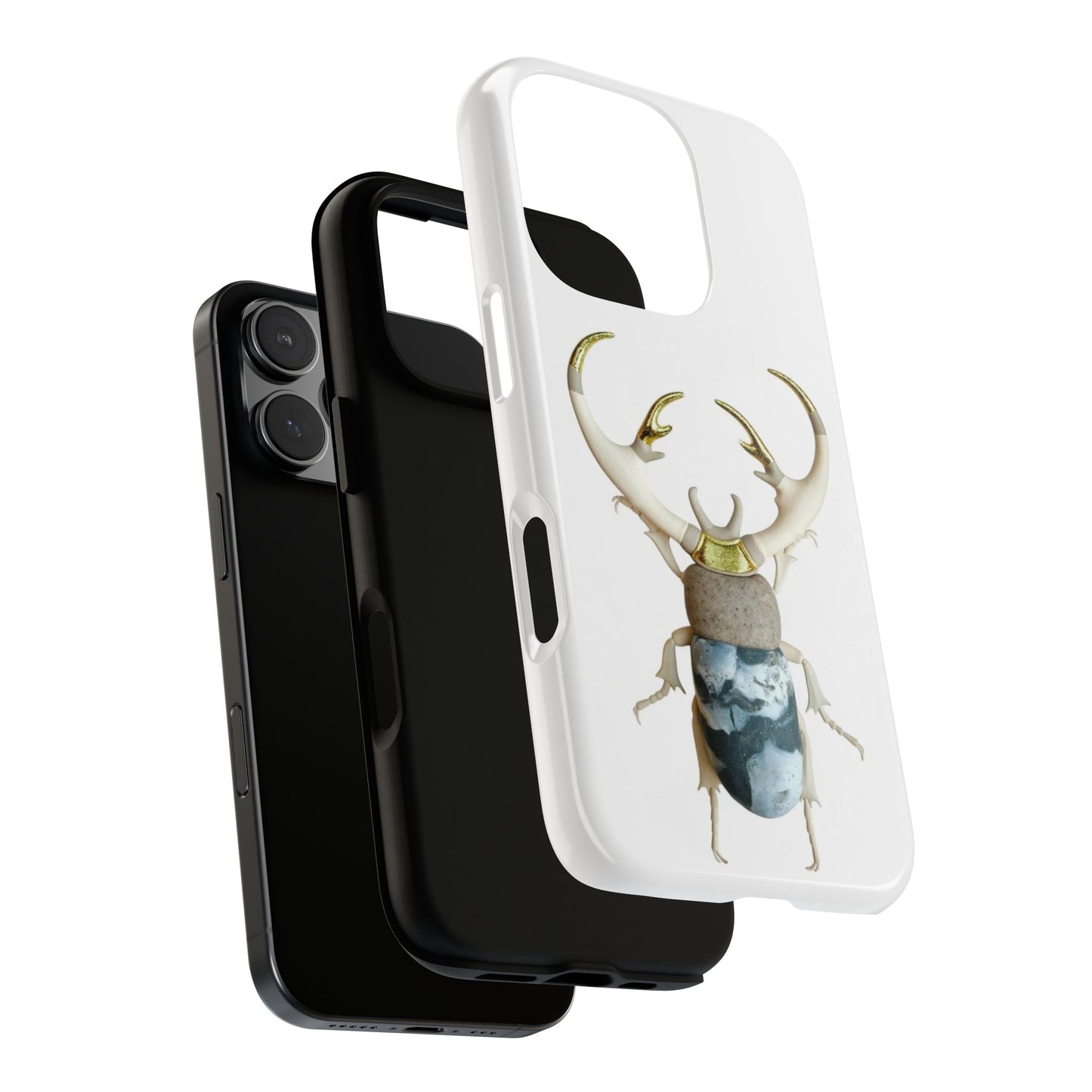 Unique Beetle Phone Case, Tough Nature-Inspired Phone Cover, Insect Lover Gift, Eco-Friendly Accessory, Perfect for All Occasions