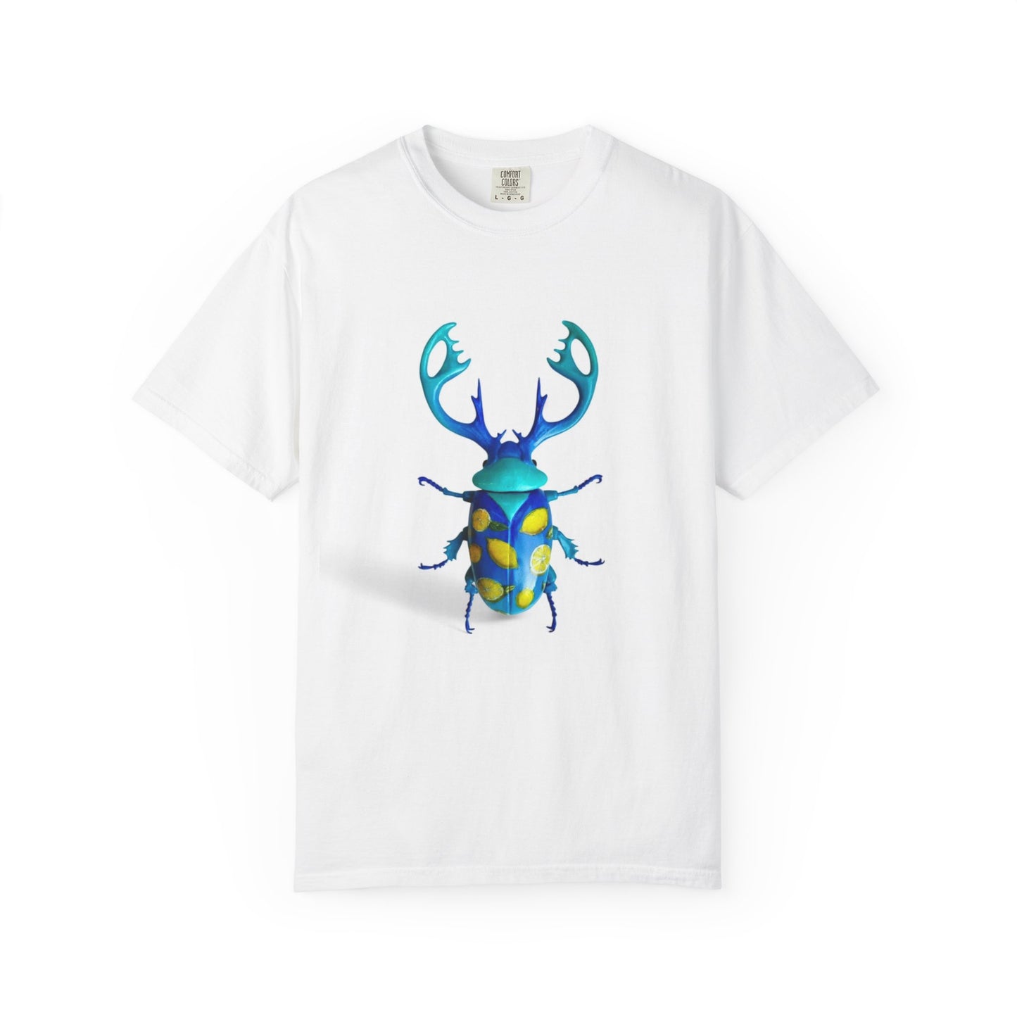 Colorful Beetle Graphic T-shirt, Unisex Tee, Nature Lover Gift, Eco-Friendly Fashion, Summer Style, Insect Art Tee