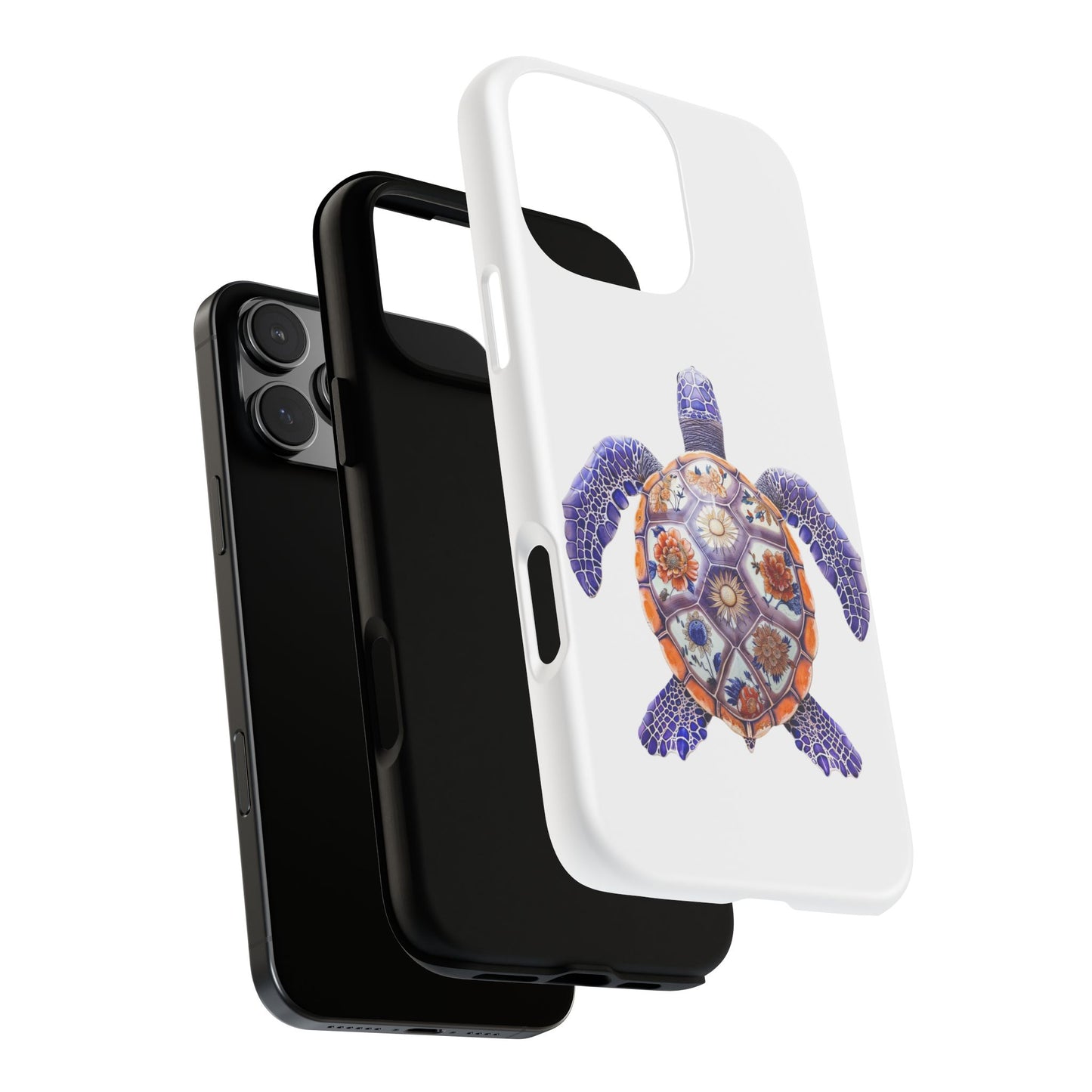 Decorative iPhone 16 Pro Max Case with Turtle Design, Oceanic Vibe, Fun Gift for Nature Lovers, Sea Turtle Phone Cover, Unique Animal Case, [...]