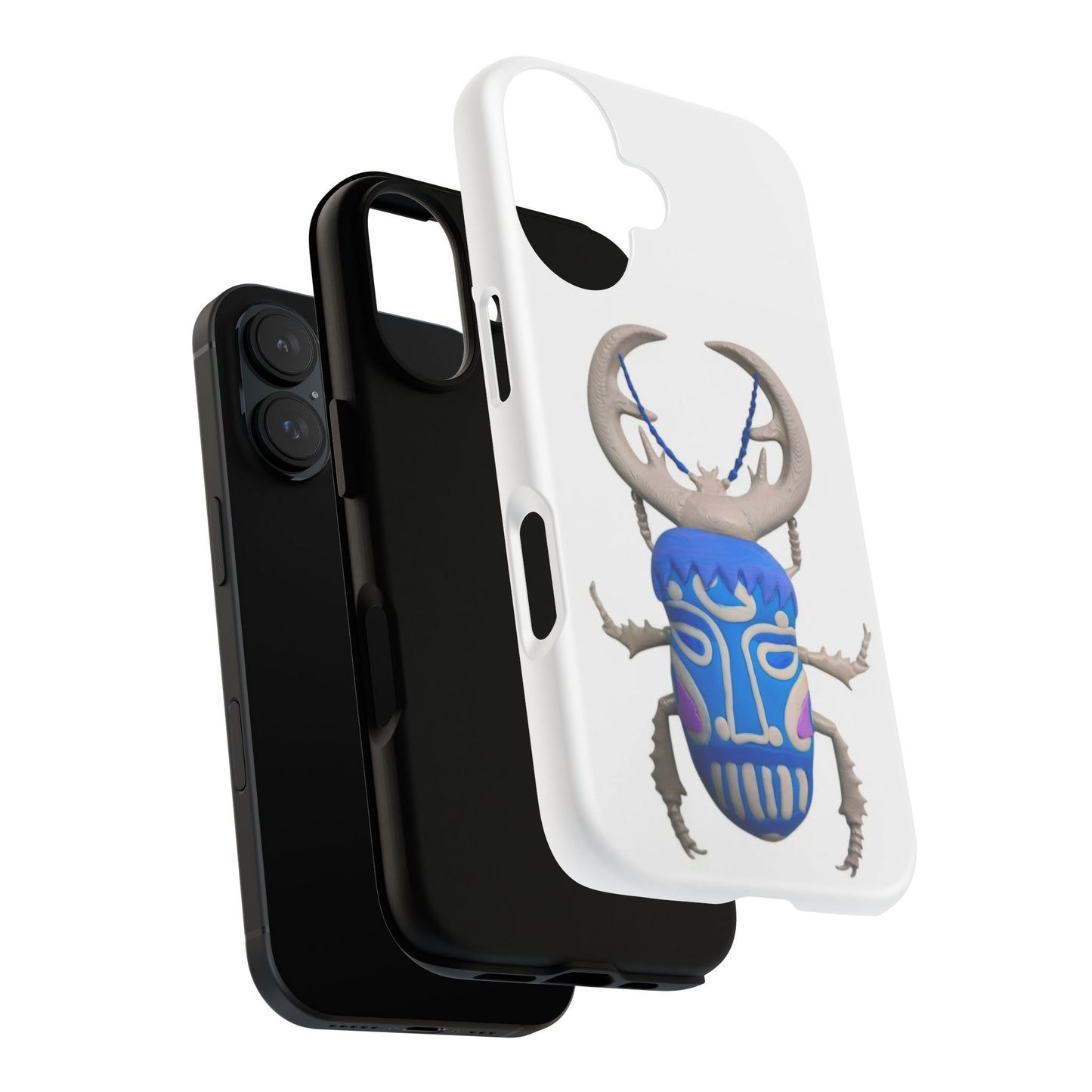 Colorful Beetle iPhone 16 Case with Unique Design, Trendy Phone Accessory, Gifting Idea, Eco-Friendly Case, Perfect for Bug Lovers, Unique [...]